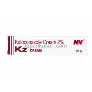 KZクリーム, ニラゾールジェネリック, ケトコナゾールクリーム 2% 30g 箱